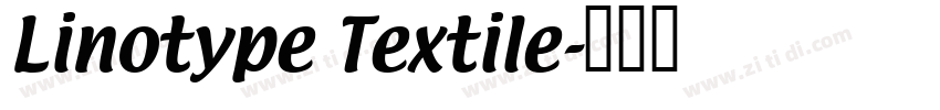 Linotype Textile字体转换